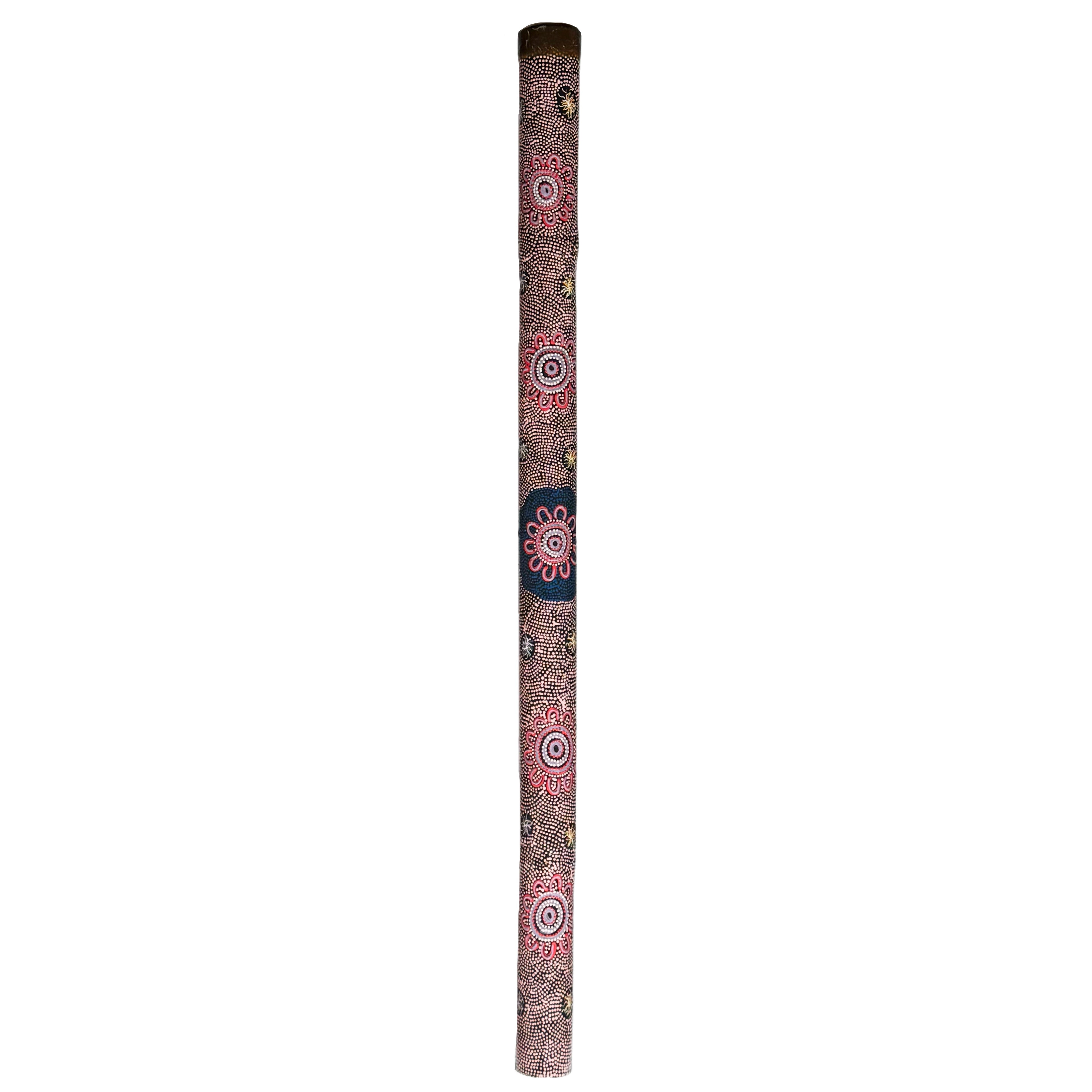 100cm / 40" DIDGERIDOO, BAMBOO - ABORIGINAL ART - WOMEN'S BUSINESS - AUSTRALIA, INDIGENOUS, SOUVENIR, GIFT