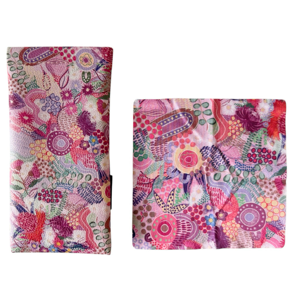 aboriginal glasses case & lens cloth