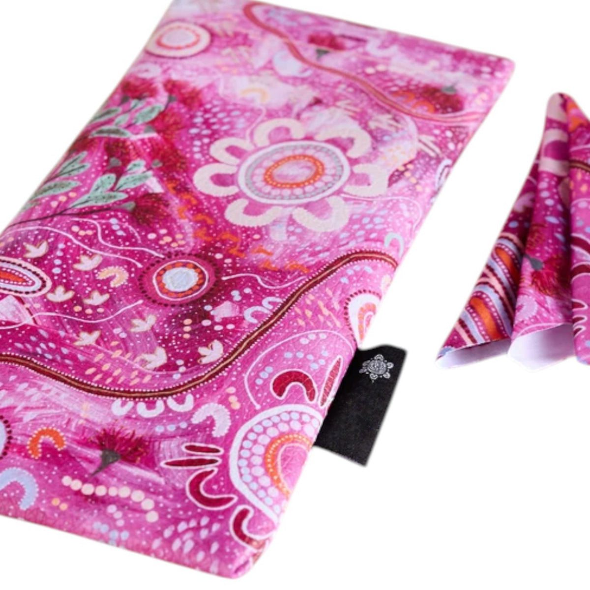 aboriginal glasses case & lens cloth