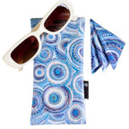 aboriginal glasses case & lens cloth