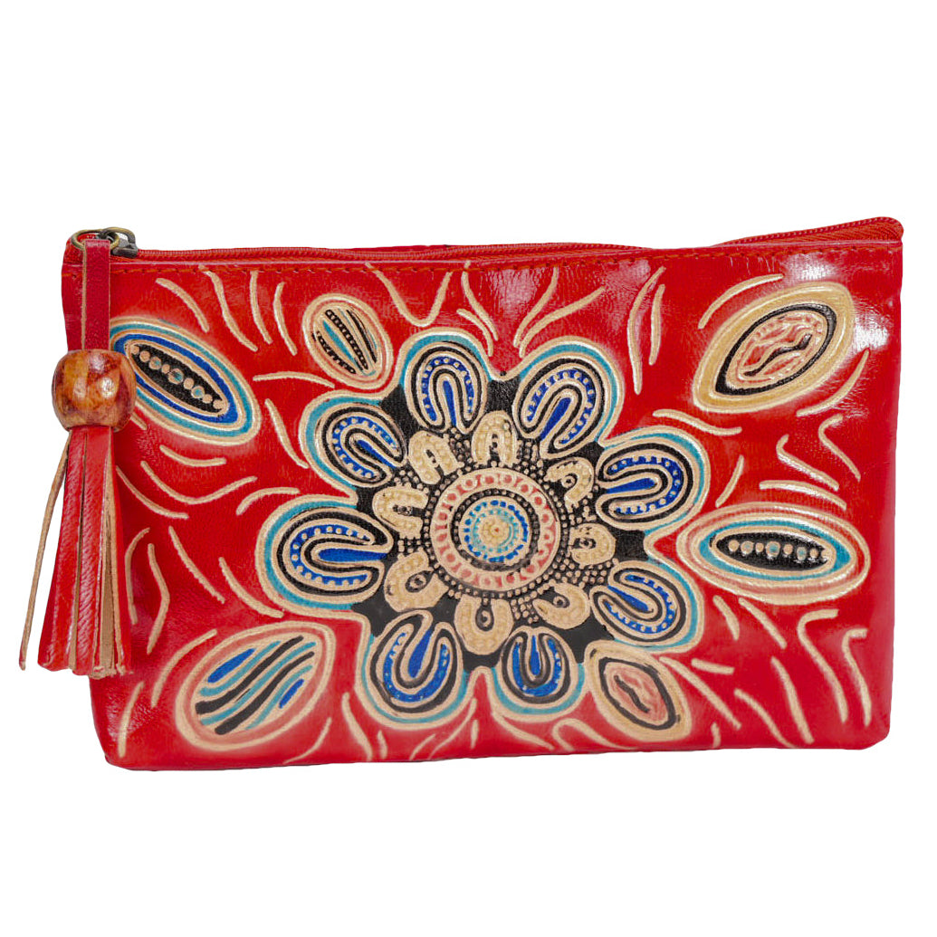 aboriginal purse makeup bag