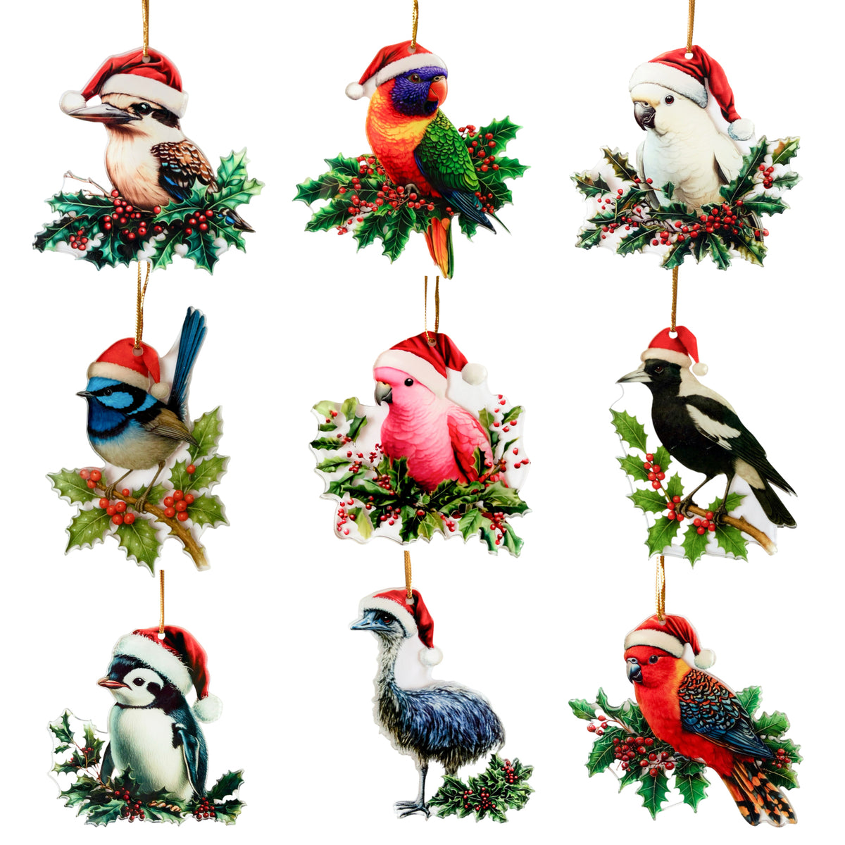 australian bird ornament