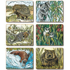 australian placemats coasters