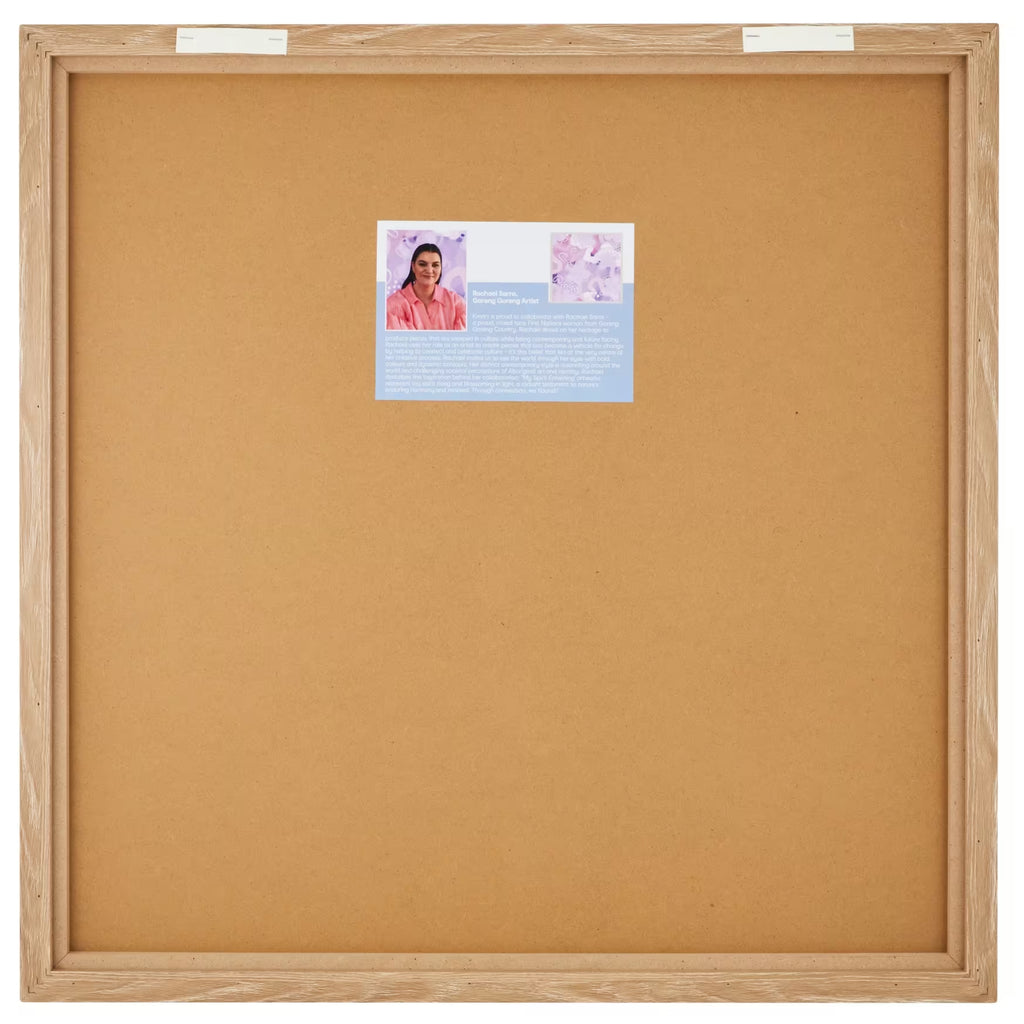 framed aboriginal art