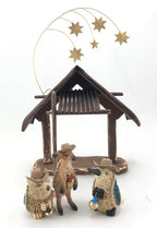 NATIVITY SCENE, CHRISTMAS DISPLAY - 15 PIECE SET - AUSTRALIA ANIMALS & BIRDS - SOUVENIR, GIFT, XMAS