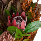 australian flower bouquet brown