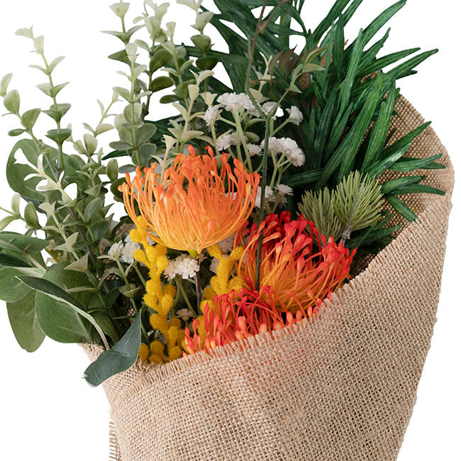 australian flower bouquet orange