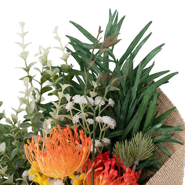 australian flower bouquet orange
