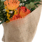 australian flower bouquet orange