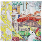 australian tea towel, oven mitt