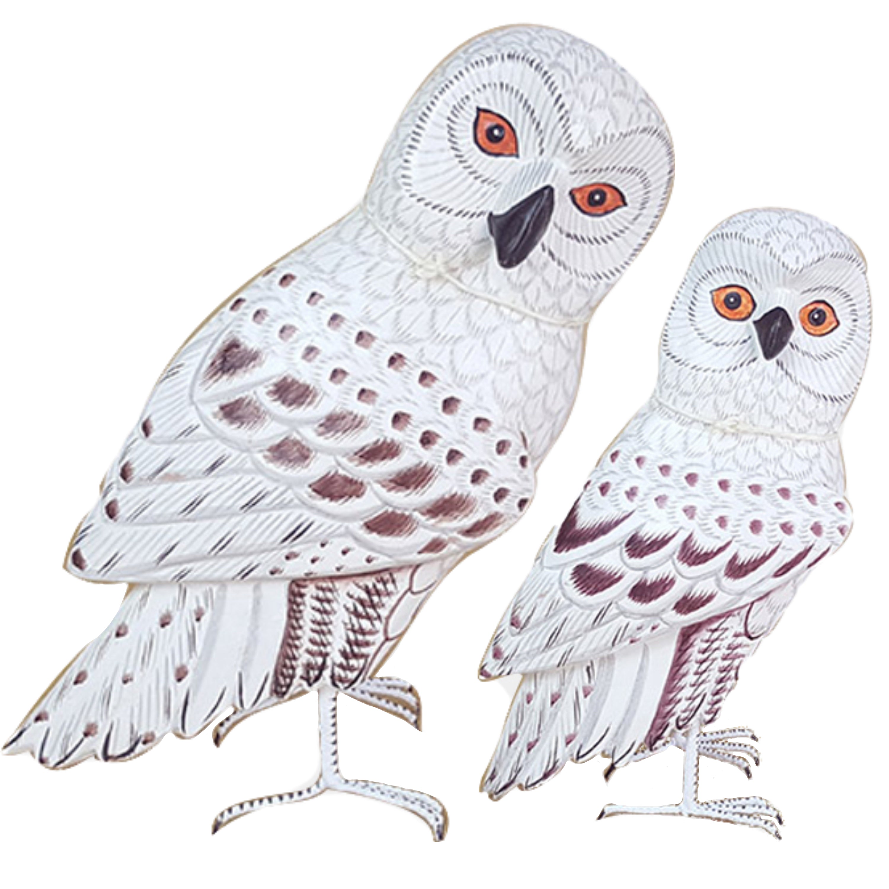 barn owl figurine