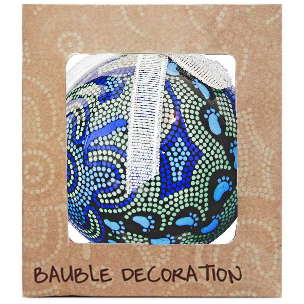 aboriginal christmas baubles