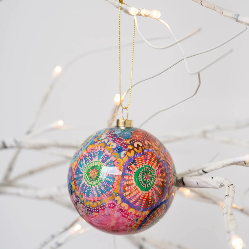 aboriginal christmas baubles