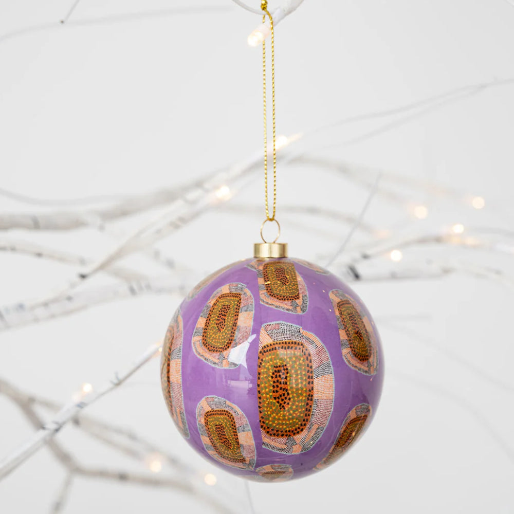 aboriginal christmas baubles