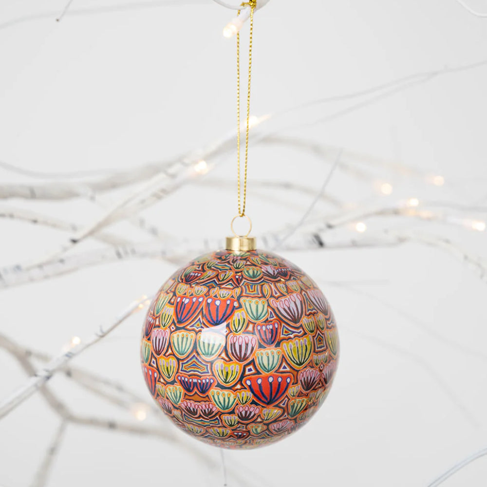 aboriginal christmas baubles