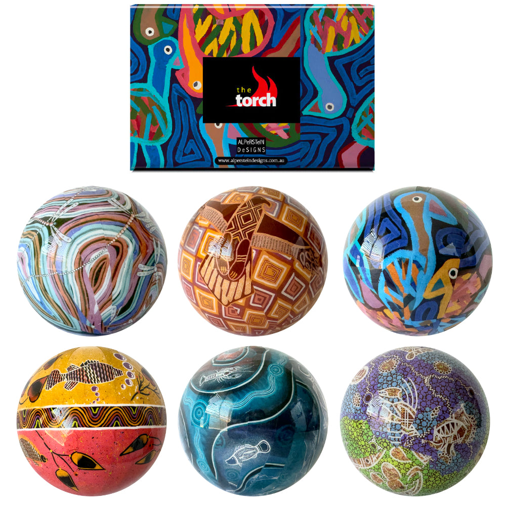 aboriginal christmas baubles