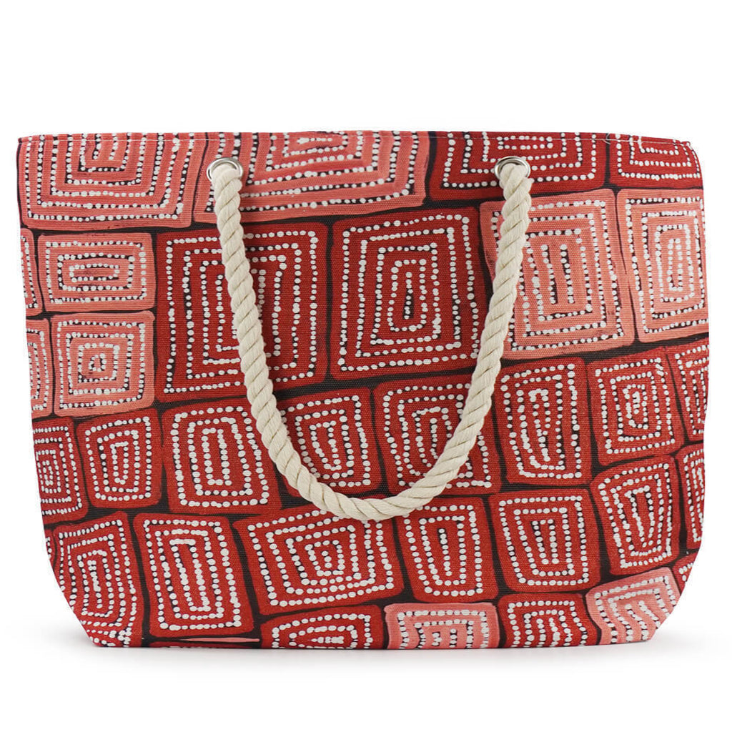 aboriginal beach bag