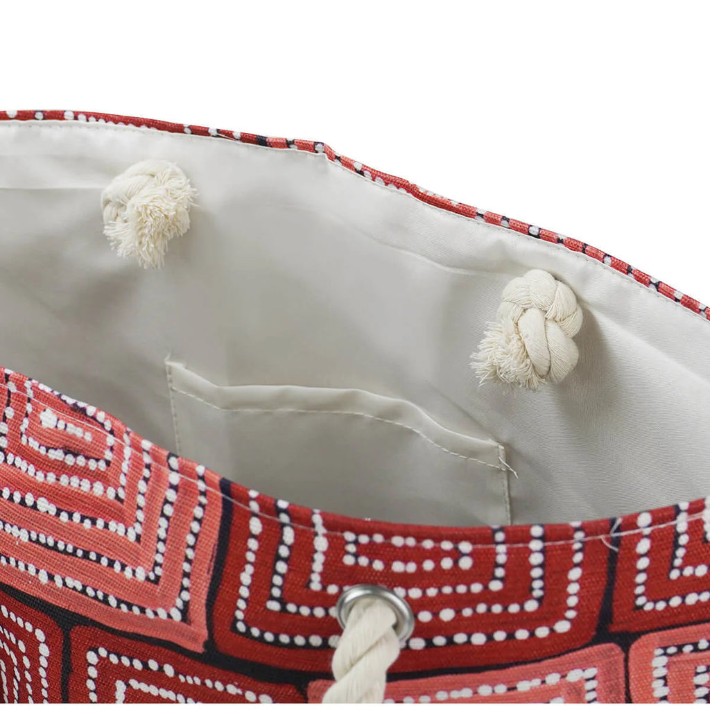 aboriginal beach bag
