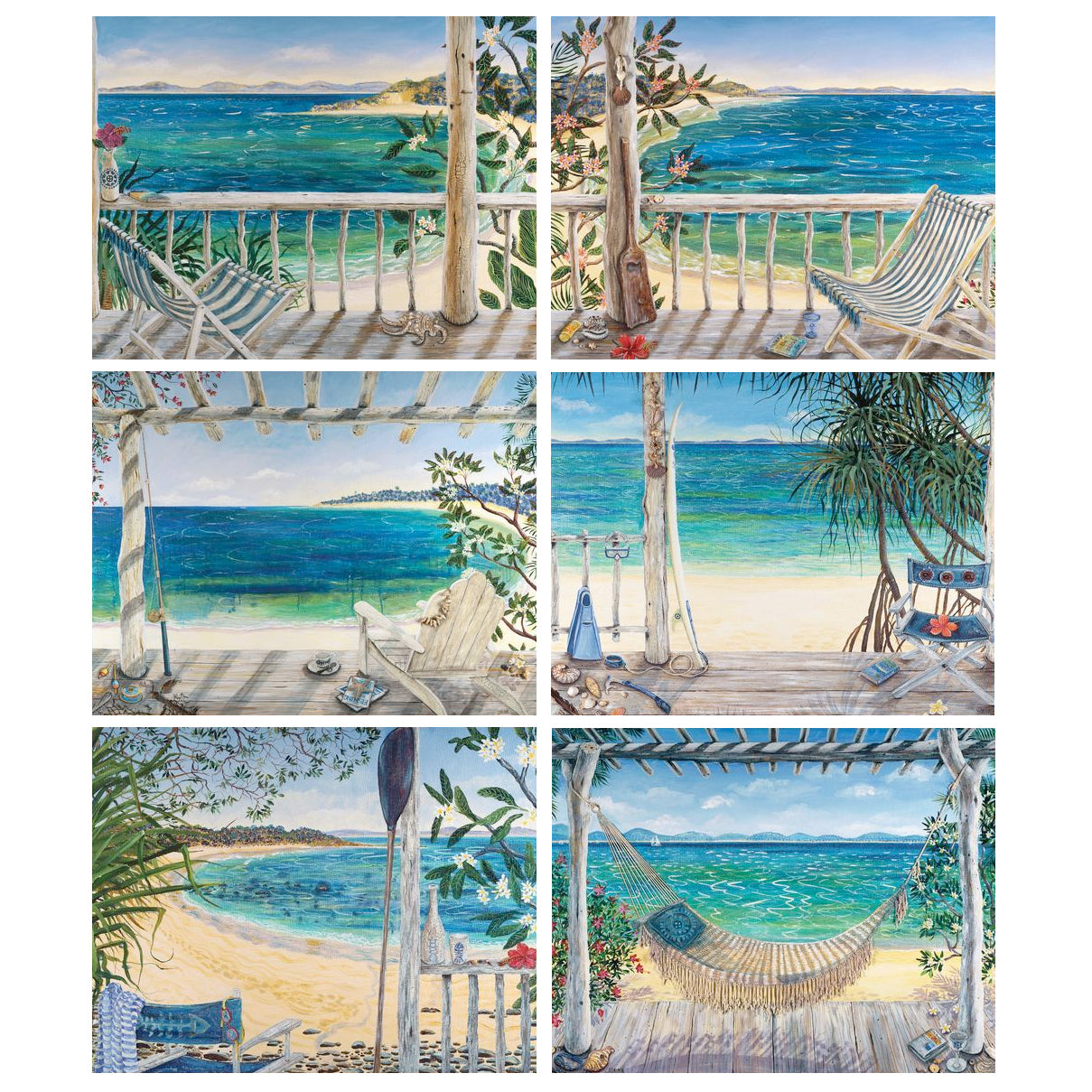 australian placemats coasters