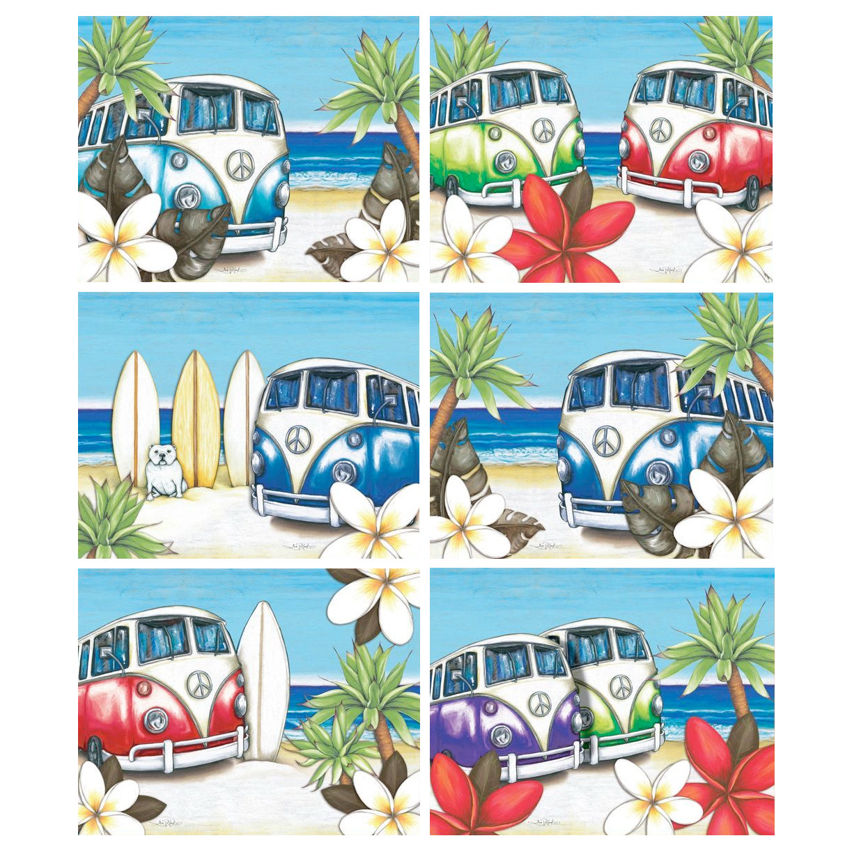 australian placemats coasters