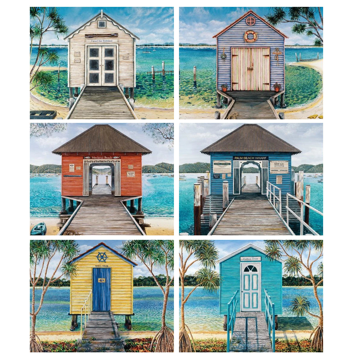 australian placemats coasters