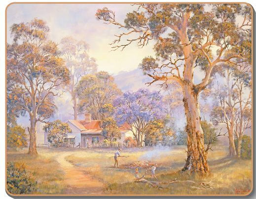 australian placemats coasters