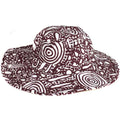 BUCKET HAT - ABORIGINAL ART - SMALL, 53cm - STEPHEN PITJARA - AUSTRALIA, INDIGENOUS, SOUVENIR, GIFT