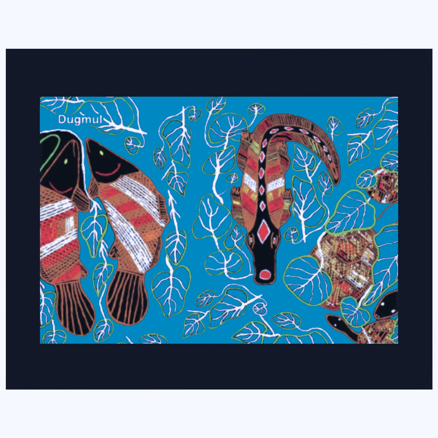 aboriginal canvas art print