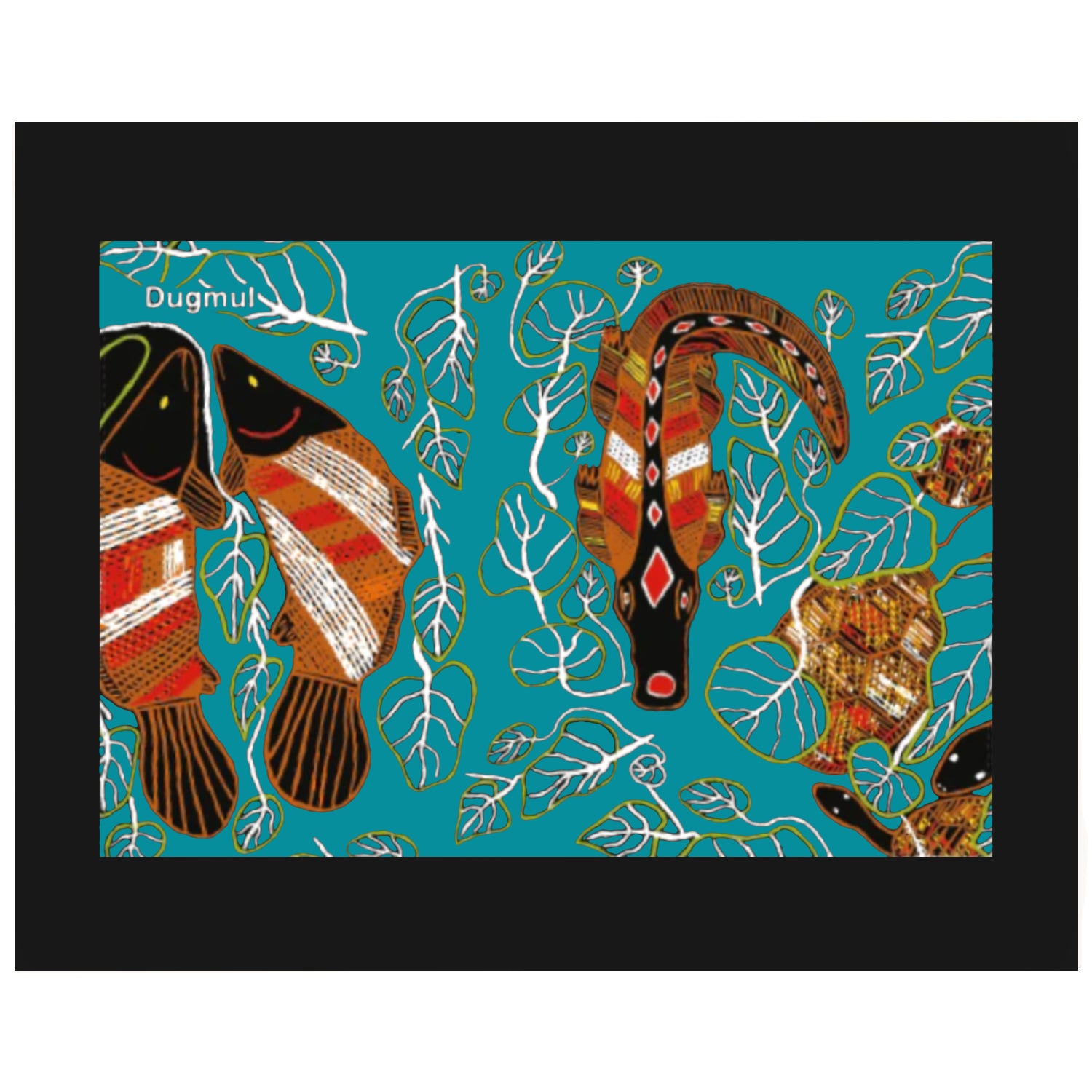 aboriginal canvas art print