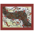aboriginal art canvas print