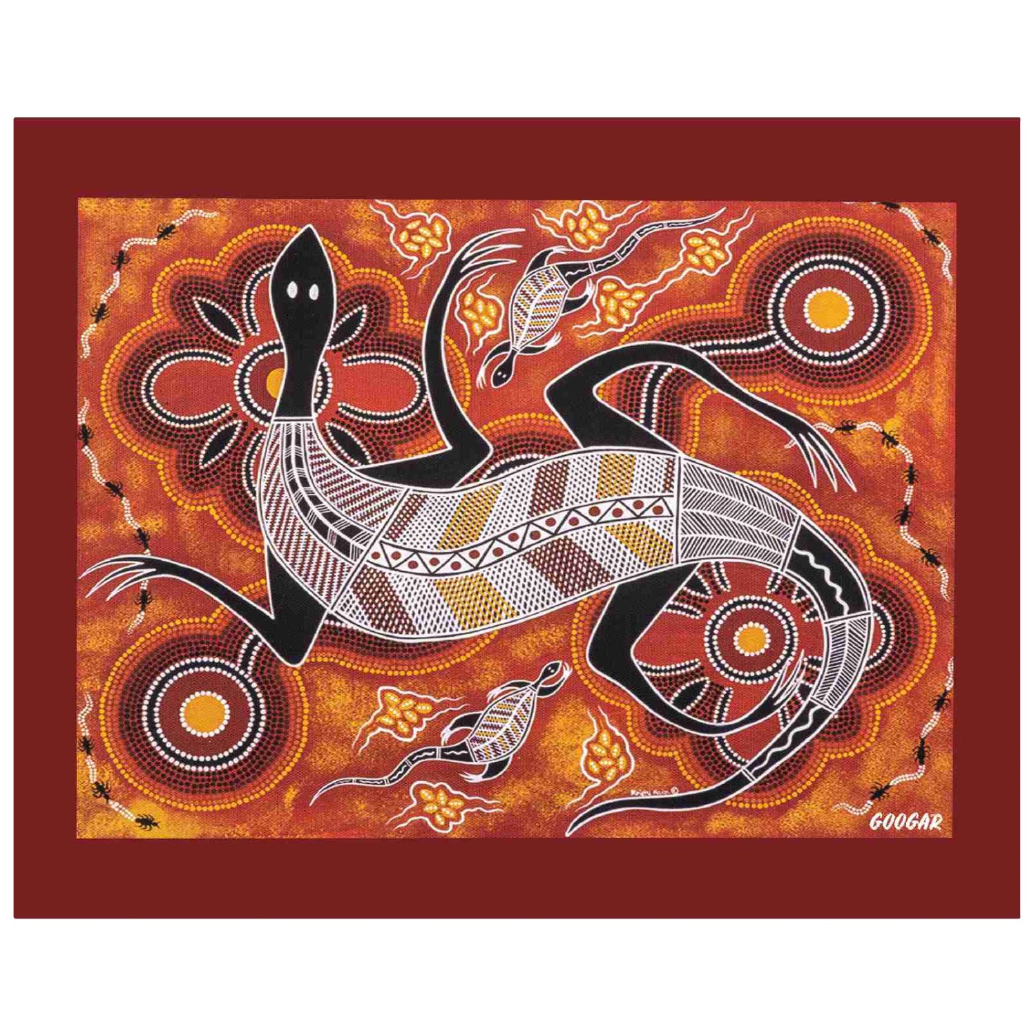 aboriginal canvas art print