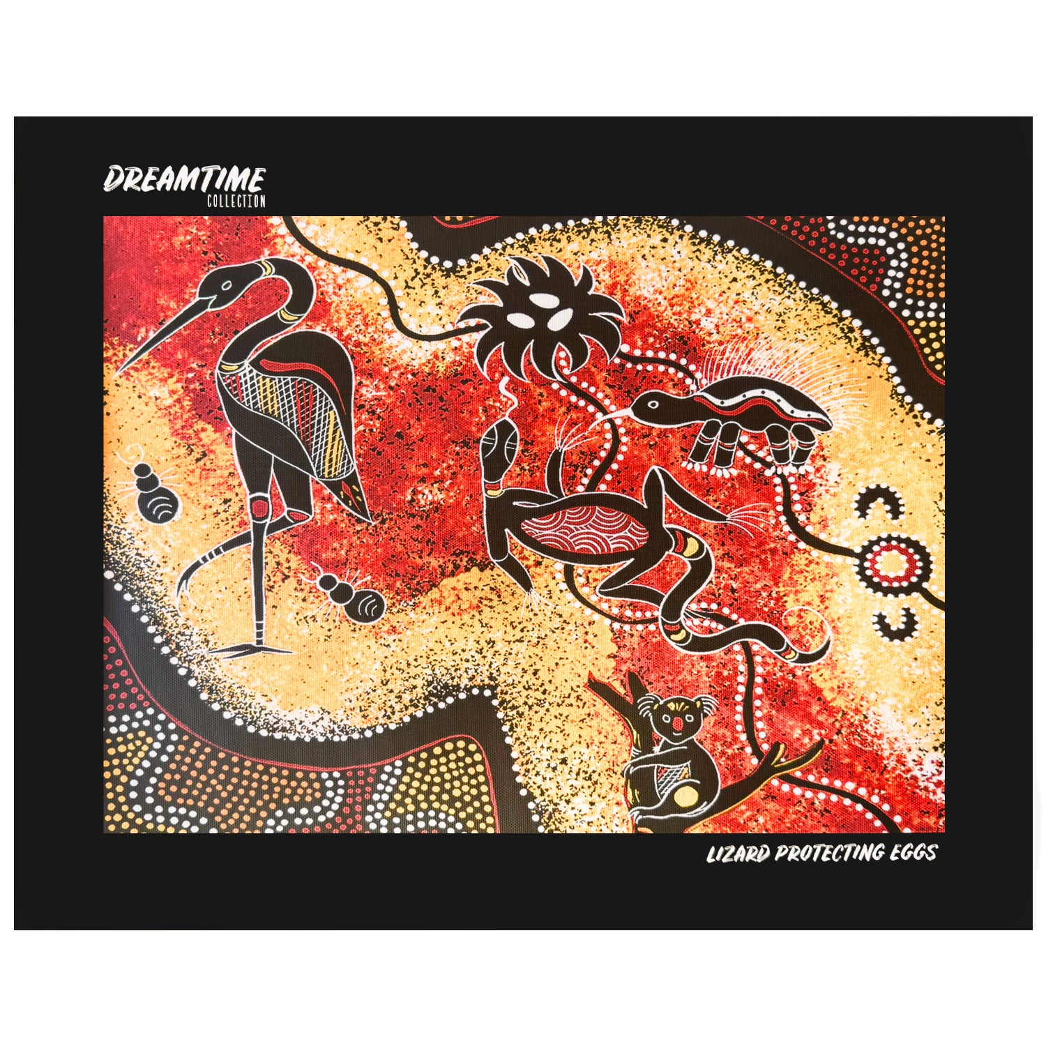 aboriginal art canvas print