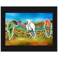 aboriginal art canvas print