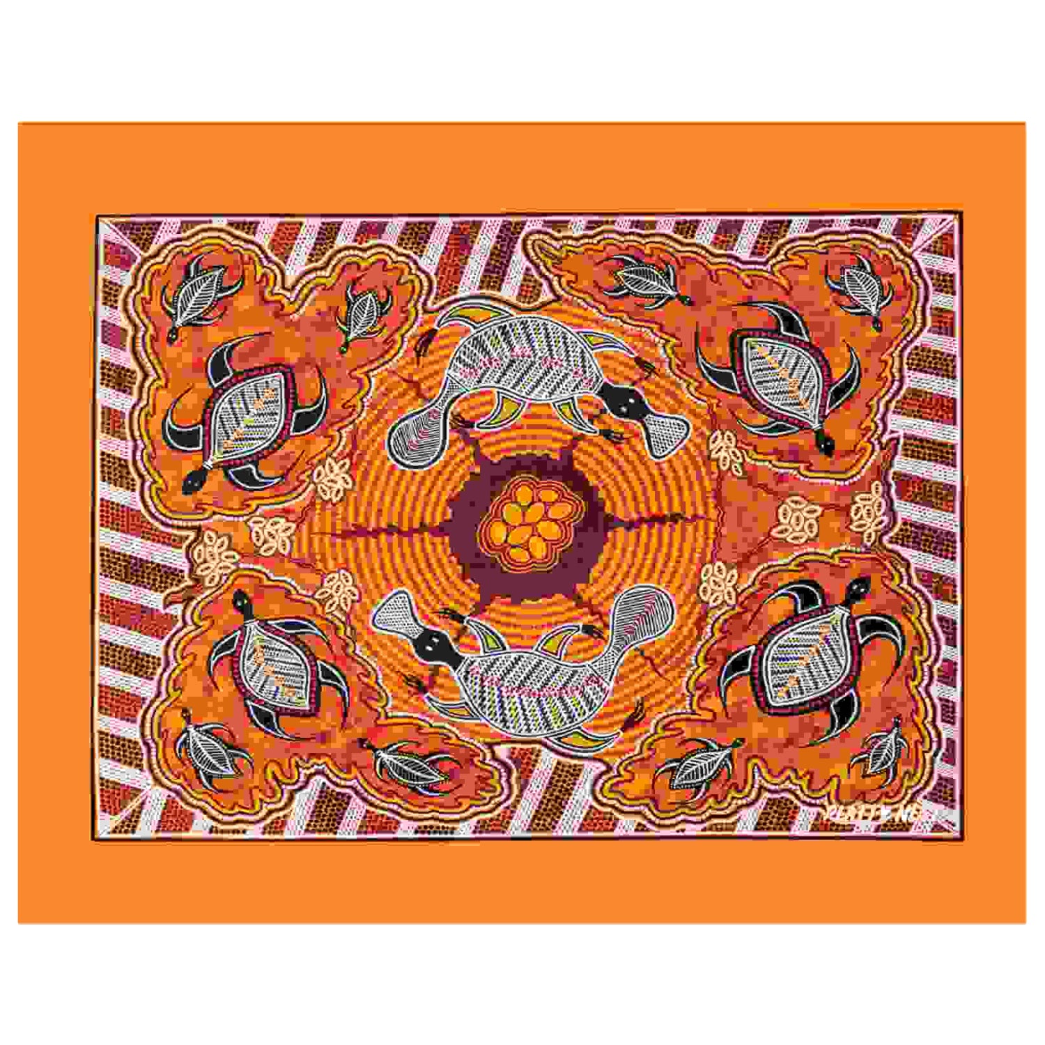 aboriginal canvas art print