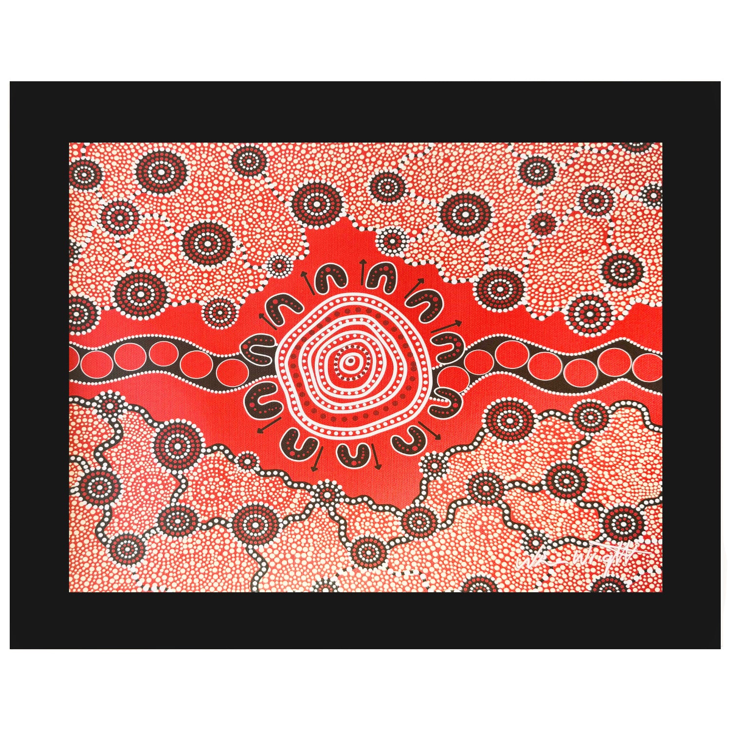 aboriginal art print