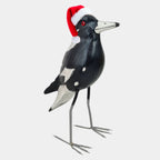 christmas magpie figurine