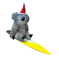 surfing koala christmas ornament