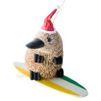 surfing platypus christmas ornament