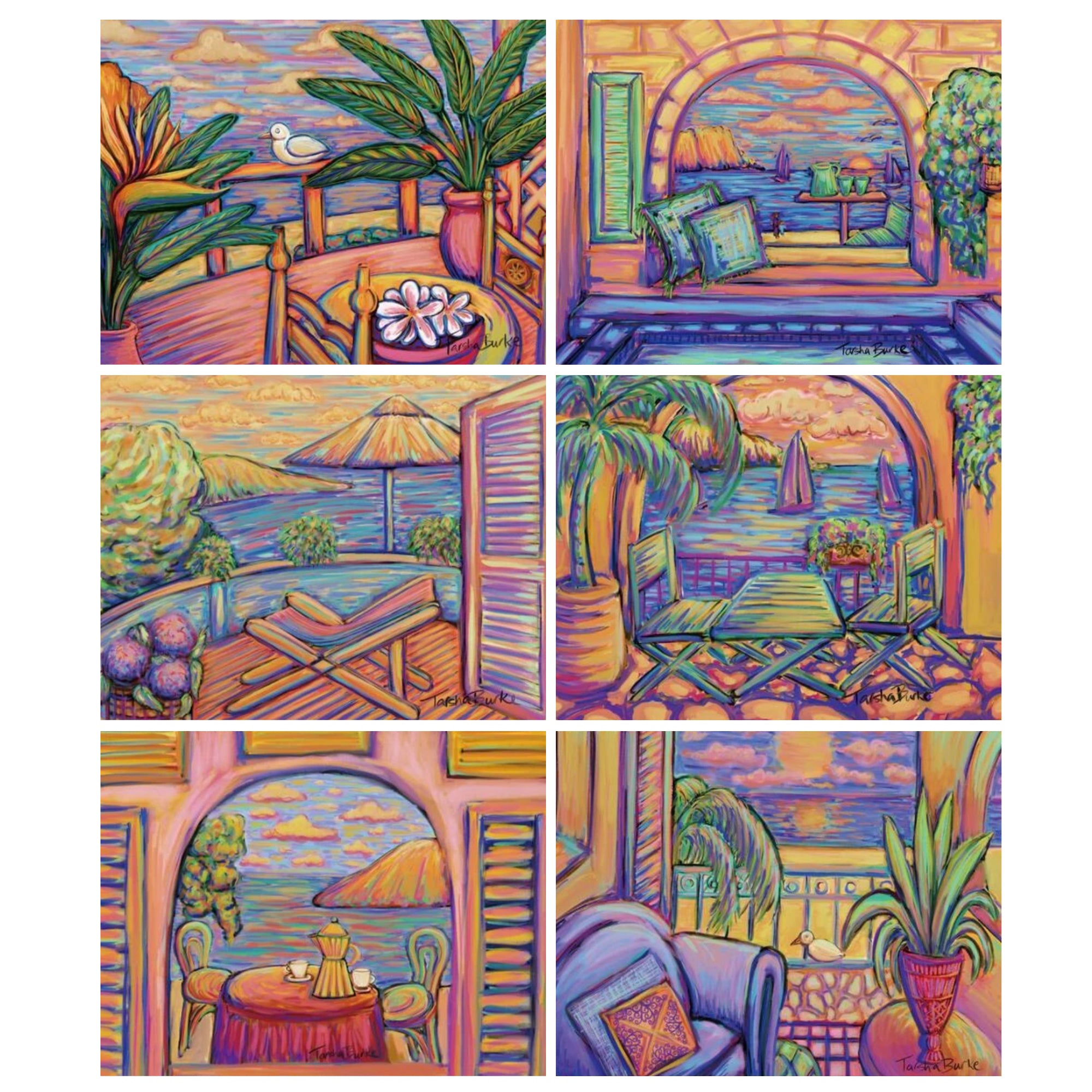 australian placemats coasters