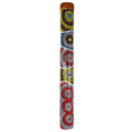 40cm / 16" DIDGERIDOO, BAMBOO - ABORIGINAL ART - CINDY WALLACE, CIRCLES - AUSTRALIA, INDIGENOUS, SOUVENIR, GIFT