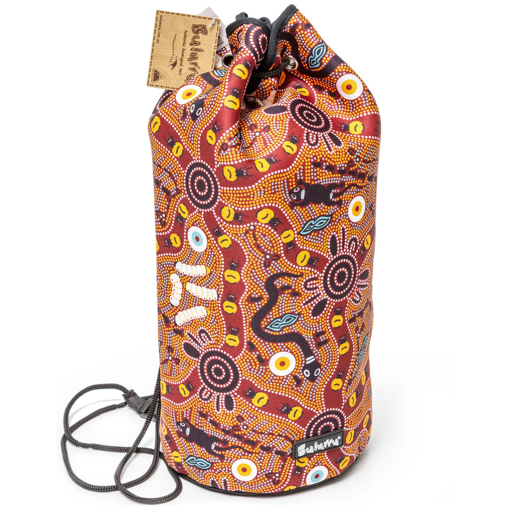 aboriginal drawstring bag
