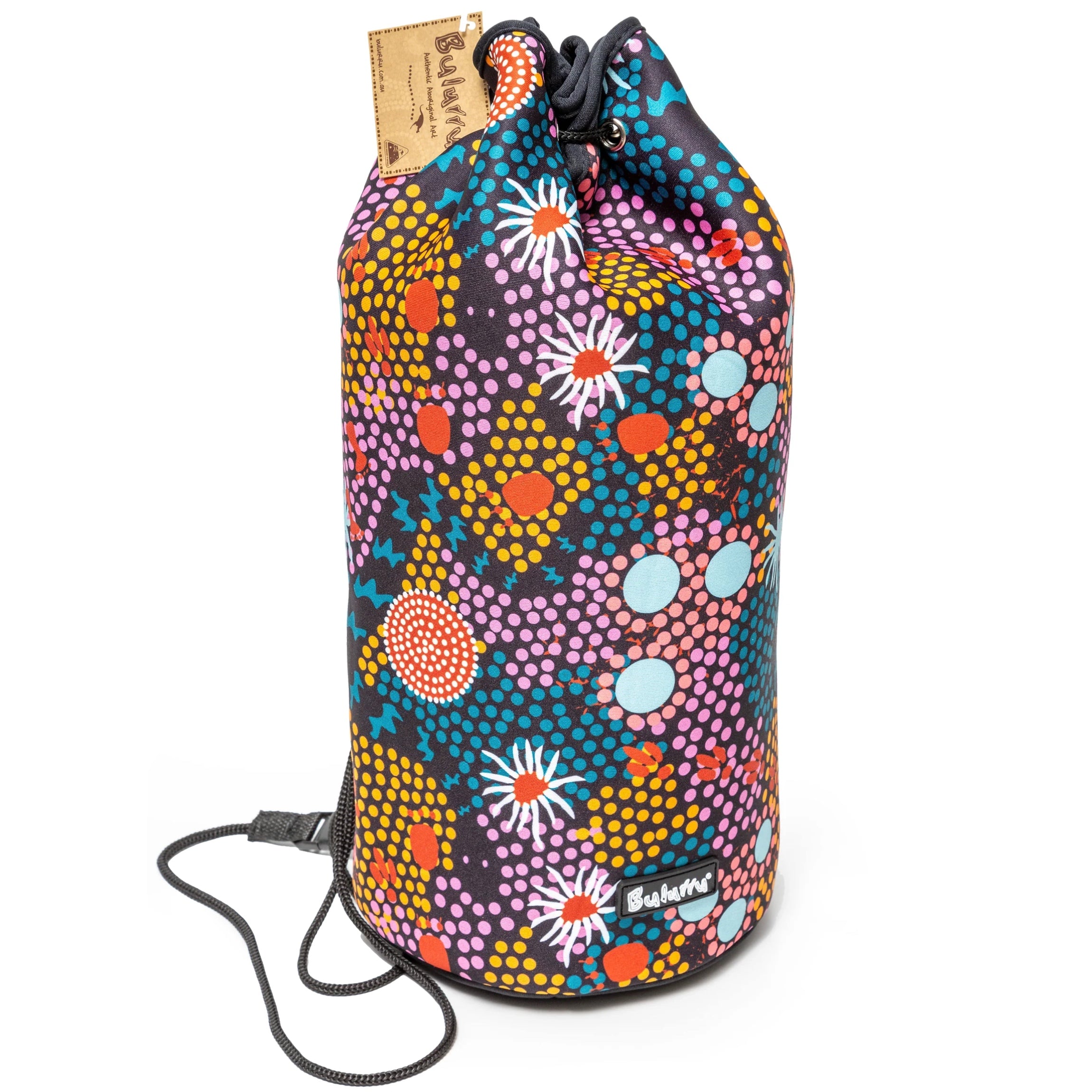 aboriginal drawstring bag