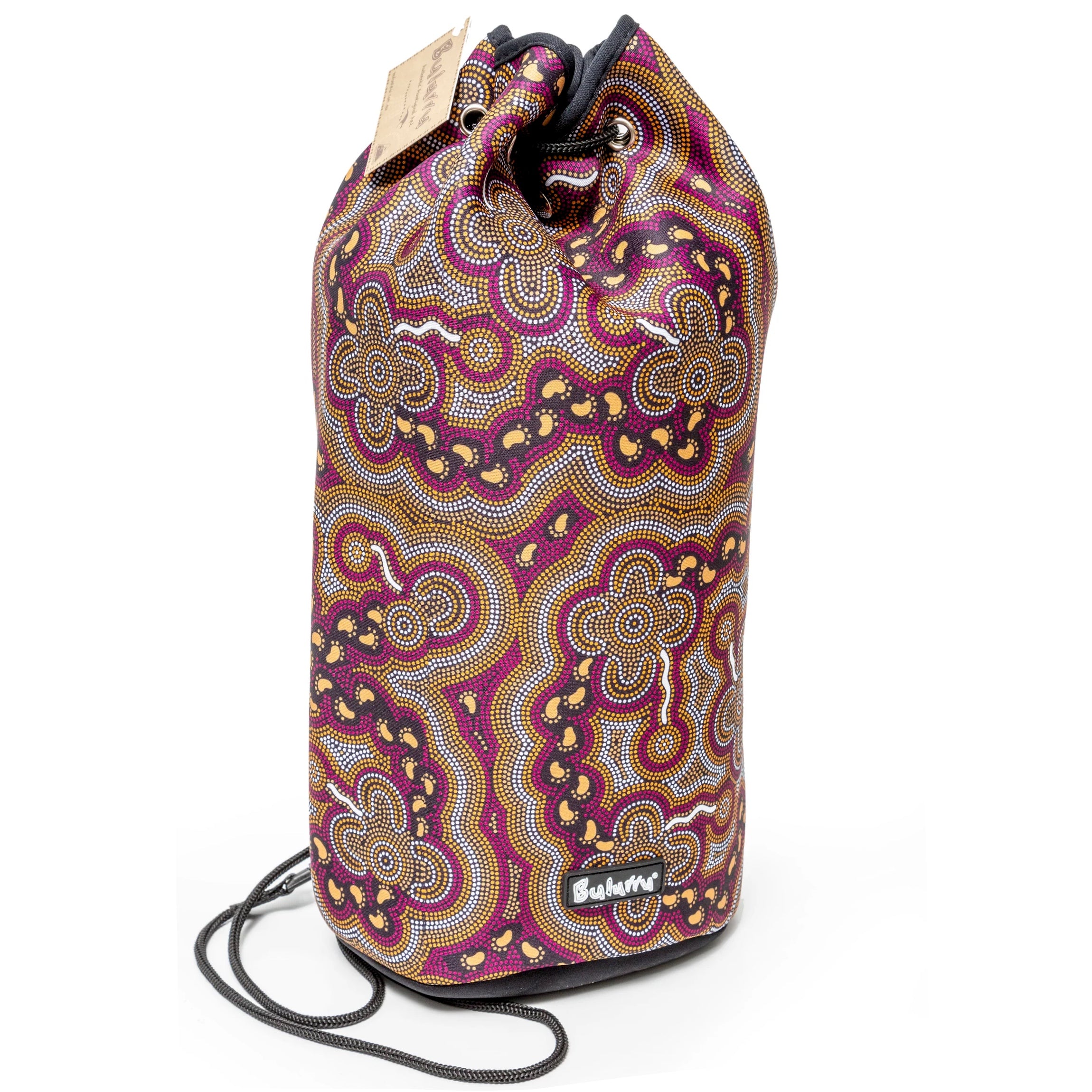 aboriginal drawstring bag