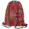 aboriginal drawstring bag