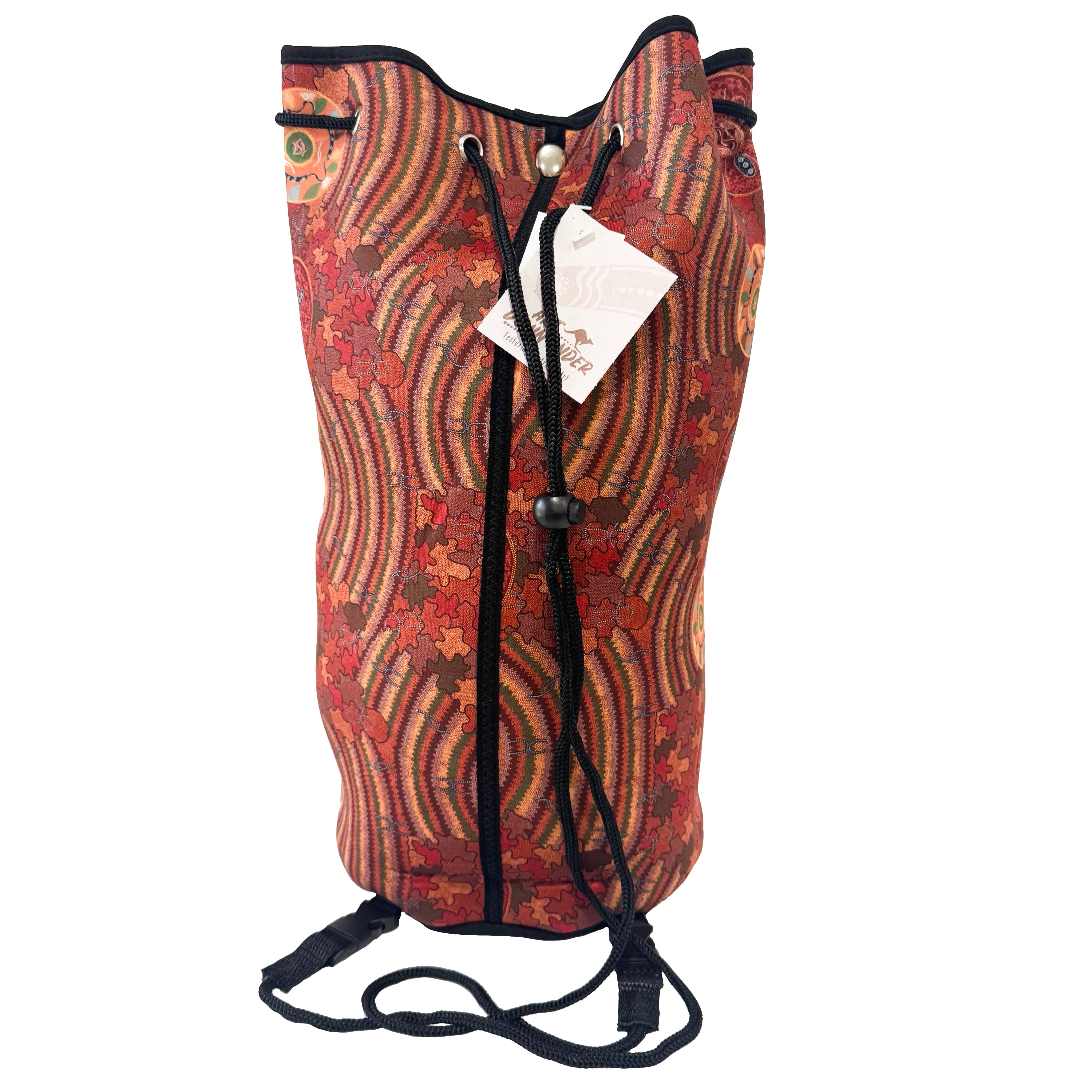 aboriginal drawstring bag