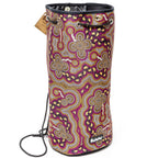 DRAWSTRING BAG - ABORIGINAL ART - ON WALKABOUT WINE - GYM BAG, SWIMMING BAG, BEACH BAG - AUSTRALIA, INDIGENOUS, SOUVENIR, GIFT