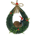 emu christmas door hanger