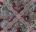 bush tomato black fabric