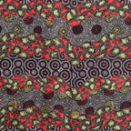 wildseed and waterhole black fabric