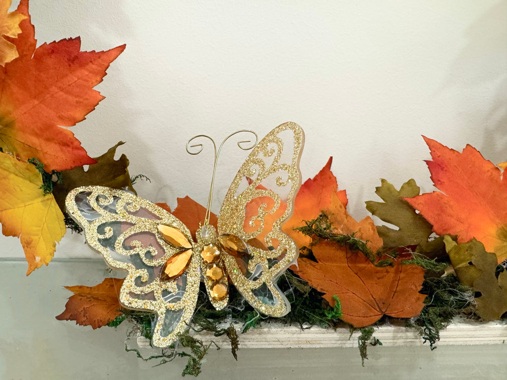 fall standing wreath